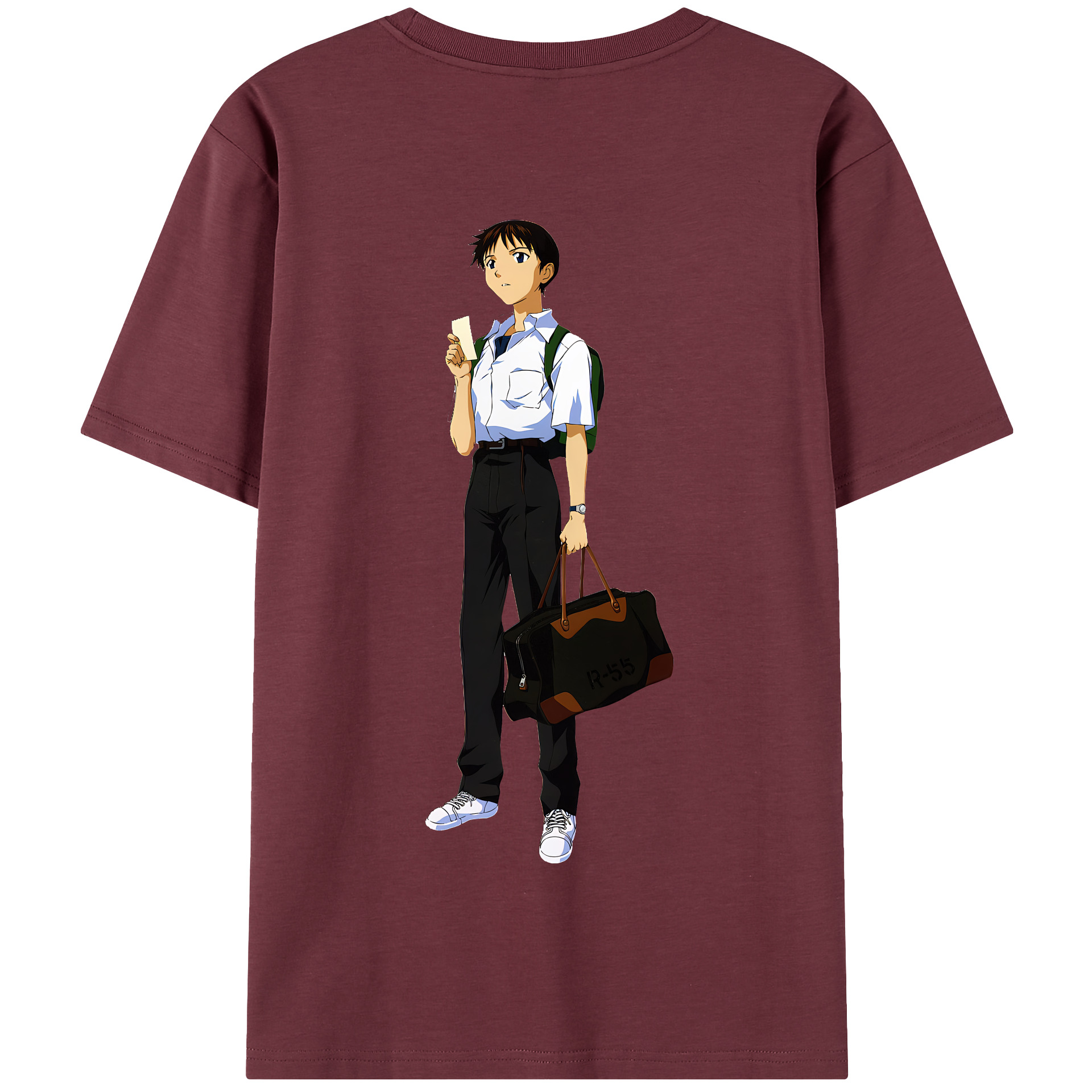 （画像用） EVA 新世紀エヴァンゲリオン 綿100％半袖Tシャツ（背面プリント）